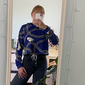 BNWT Nike chain crop hoodie